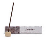 Song of India – Bambusfreie Ayurveda-Räucherstäbchen „Abundance“ (Jasmin & Zitrone)