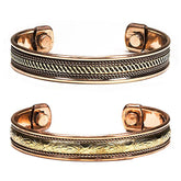 Magnetisches Kupferarmband 2er-Set