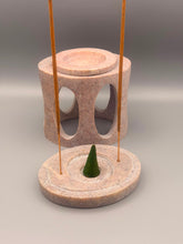 Portal – Multi-Räucherstövchen aus Speckstein | Sand