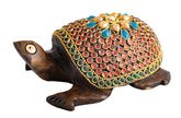 Zauberschildkröte klein aus Eukalyptusholz