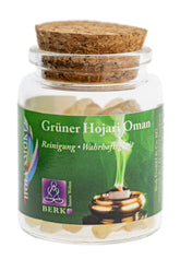 Grüner Hojari Oman - Reine Harze 60ml Glas – Seelenecho