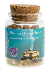 Brauner Hojari Oman - Reine Harze 60ml Glas – Seelenecho