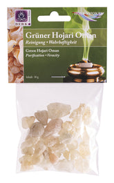 Grüner Hojari Oman - Räucherwerk in Tüten 30 g Tütchen – Seelenecho