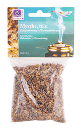 Myrrhe, fein gemahlen - Räucherwerk in Tüten 50 g Tütchen – Seelenecho