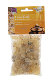 Copal Gold- Räucherwerk in Tüten 50 g Tütchen – Seelenecho