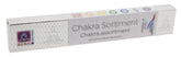 Sortimentspackung Chakra Line – Handgerollte Räucherstäbchen für Harmonie und Energiefluss