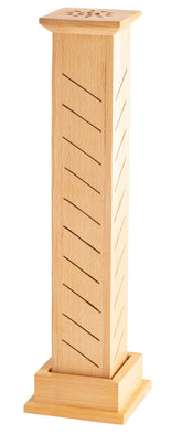 Räucherturm Freya aus Buchenholz – Elegante Räuchersäule für faszinierende Rauchsäulen