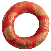 Klangschalenkissen 16 cm, rot – Seelenecho