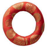 Klangschalenkissen 21 cm, rot – Seelenecho