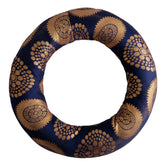 Klangschalenkissen 26 cm, blau – Seelenecho
