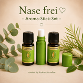 Nase Frei – Aroma-Stick-Set mit Eukalyptus globulus Bio & Teebaumöl Bio