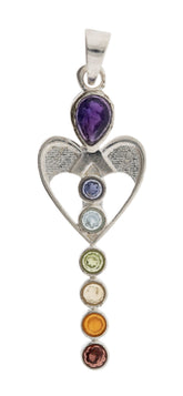 Chakra Engel Anhänger 925er Silber – Seelenecho
