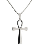 Ankh Anhänger aus Edelstahl mit 60 cm Kette
