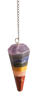 7 Chakra Pendel 7 Edelsteine – Seelenecho