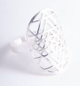 Shri Yantra, Ring offen 925 Silber – Seelenecho