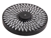 Black Aster Räucherstäbchenhalter aus Speckstein – Handgravierte Eleganz in Schwarz | Zeitlos & Dekorativ