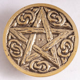Messingmünze Pentagramm – Ø 5,5 cm