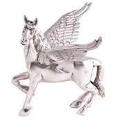 Pegasus aus versilbertem Messing – Höhe ca. 10 cm