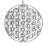 Kristall-Lebensblume mit facettierten Glassteinen