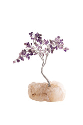Kristallbaum Amethyst mit Zeolith – Seelenecho