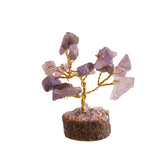 Kristallbäumchen Amethyst auf Holzbasis – Seelenecho