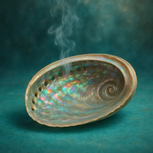 Die Abalone-Spiralmuschel – Heilige Ordnung im Licht des Meeres