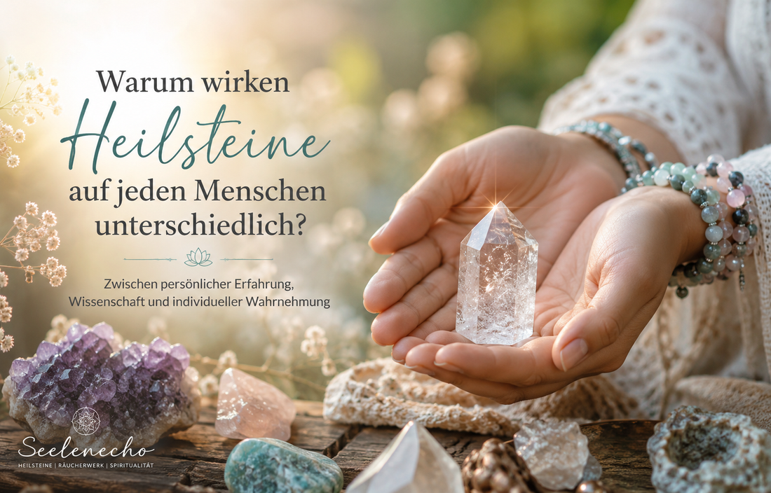 Warum wirken Heilsteine auf jeden Menschen unterschiedlich?