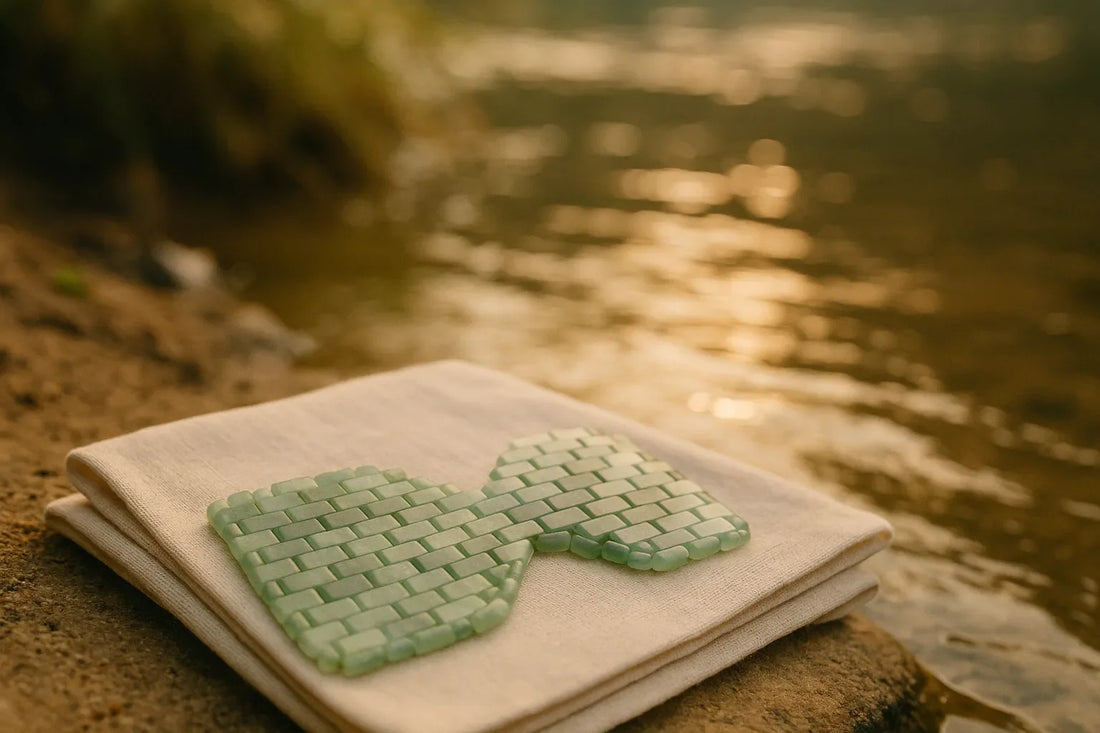 Jade-Augenmaske – Harmonie für Haut, Herz und Seele