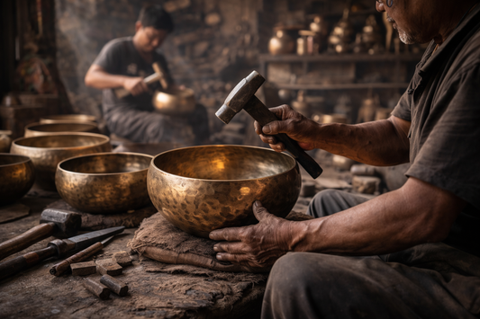 Die Menschen hinter den Klangschalen – Kulturen, Handwerk und der Weg vom Gebrauchsgegenstand zum Klanginstrument