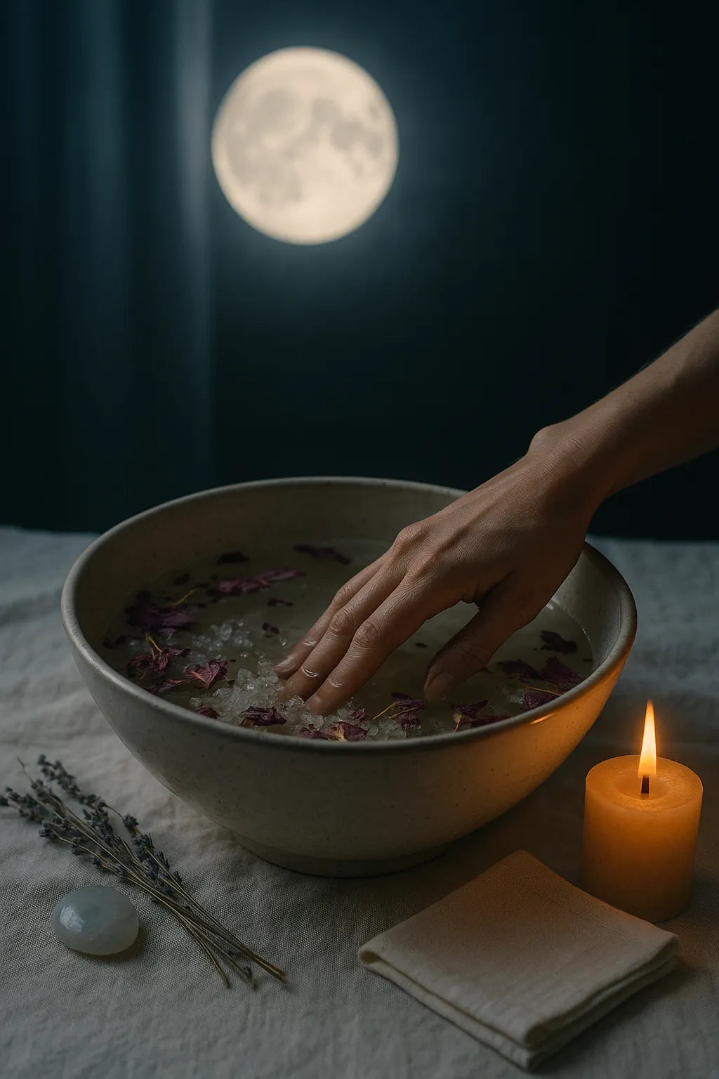 Mondbad für die Seele