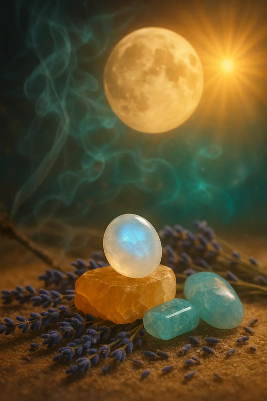 Sonnenkraft und Mondlicht – Wie Heilsteine dich durch den Sommer tragen
