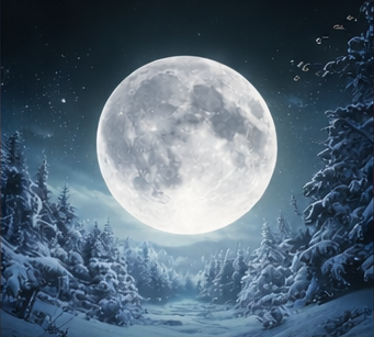 Vollmond Schneemond – 1.2.2026