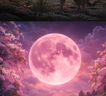 Vollmond Rosa Mond - 2.4.2026