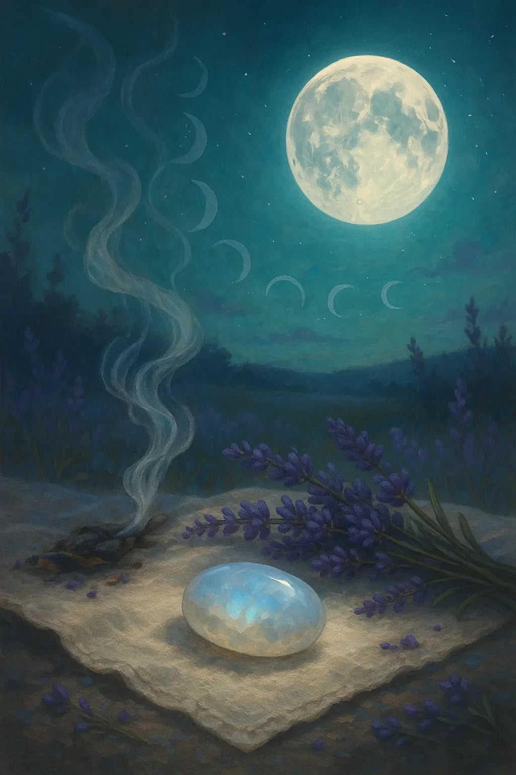 Zwischen Licht und Loslassen – Die Kraft der abnehmenden Mondin im Hochsommer