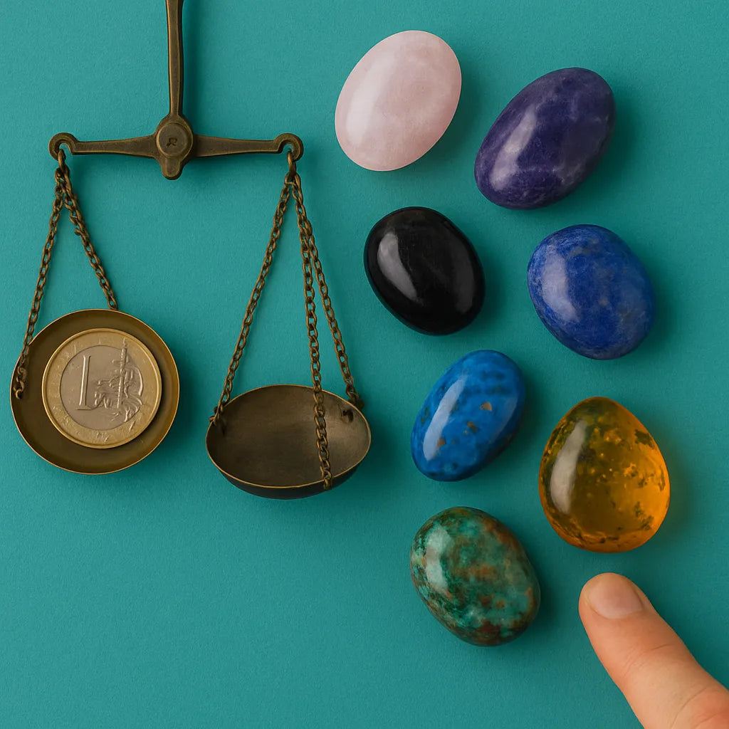 Wertigkeit von Heilsteinen – Materieller vs. energetischer Wert