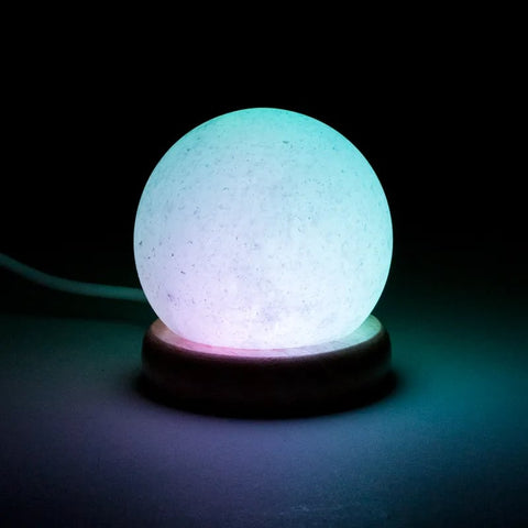 Mini Mood Salzlampe – Kugel | USB LED