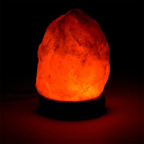 Mini Salzlampe – orange | USB LED  ca. 12cm