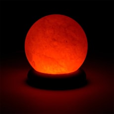 Mini Salzlampe – Kugel orange | USB LED