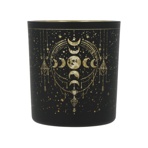 Windlicht Mondphasen Detailansicht