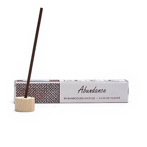 Song of India – Bambusfreie Ayurveda-Räucherstäbchen „Abundance“ (Jasmin & Zitrone)