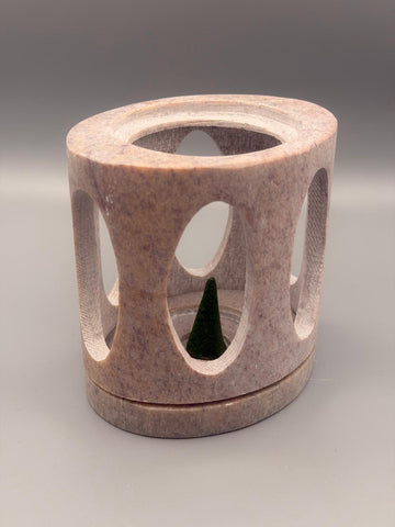 Portal – Multi-Räucherstövchen aus Speckstein | Sand