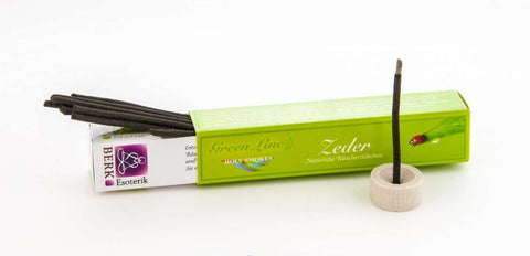 Zeder Räucherstäbchen - Green Line 10 g