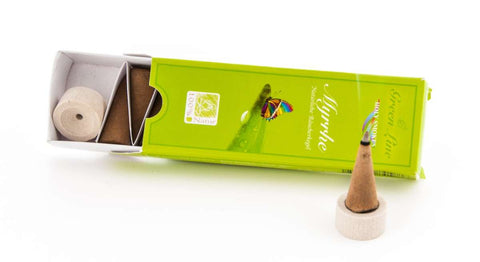 Myrrhe Räucherkegel - Green Line 16 g (10 Kegel)