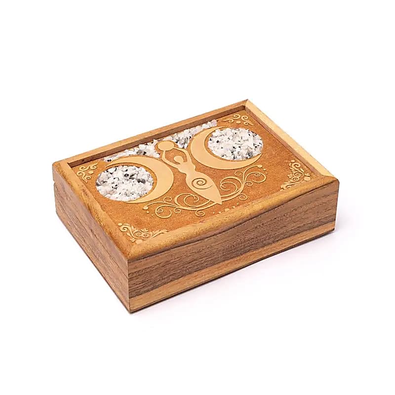 Tarot- und Schmuckküche Mondgöttin Regenbogenmondstein