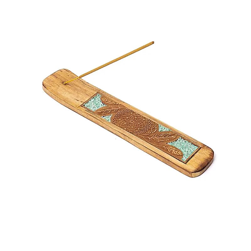 Räucherstäbchenhalter Traumfänger Amazonit