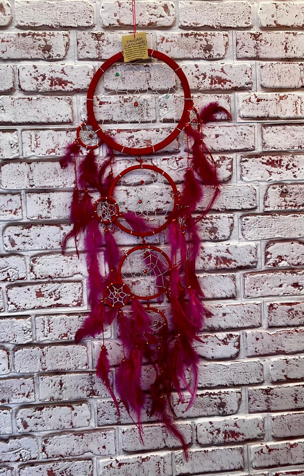 Traumfänger HB-Silberfaden versch. Farben