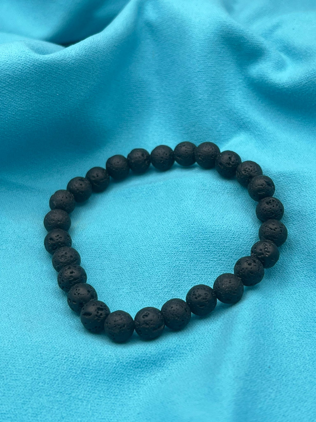 Lavastein Armband – Urkraft, Erdung und innere Stärke 6mm