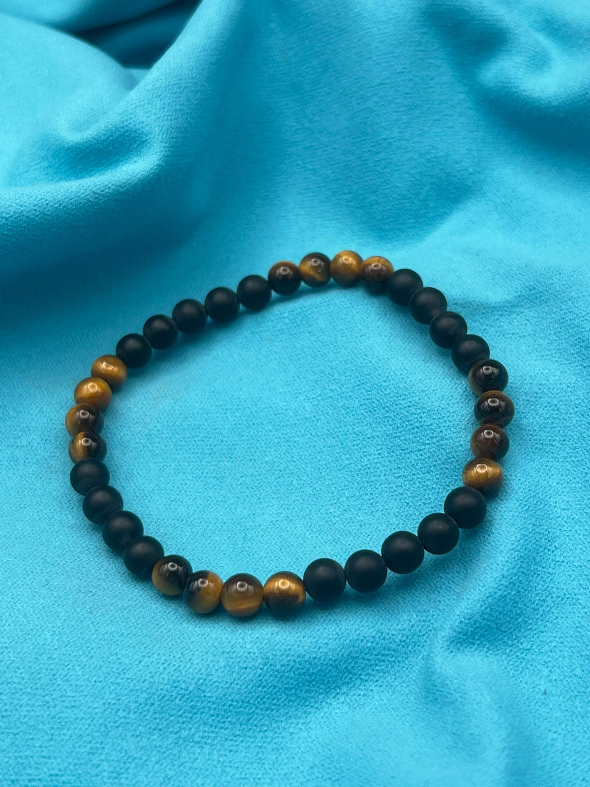 Onyx & Tigerauge Armband – Fokus, Schutz und innere Stärke