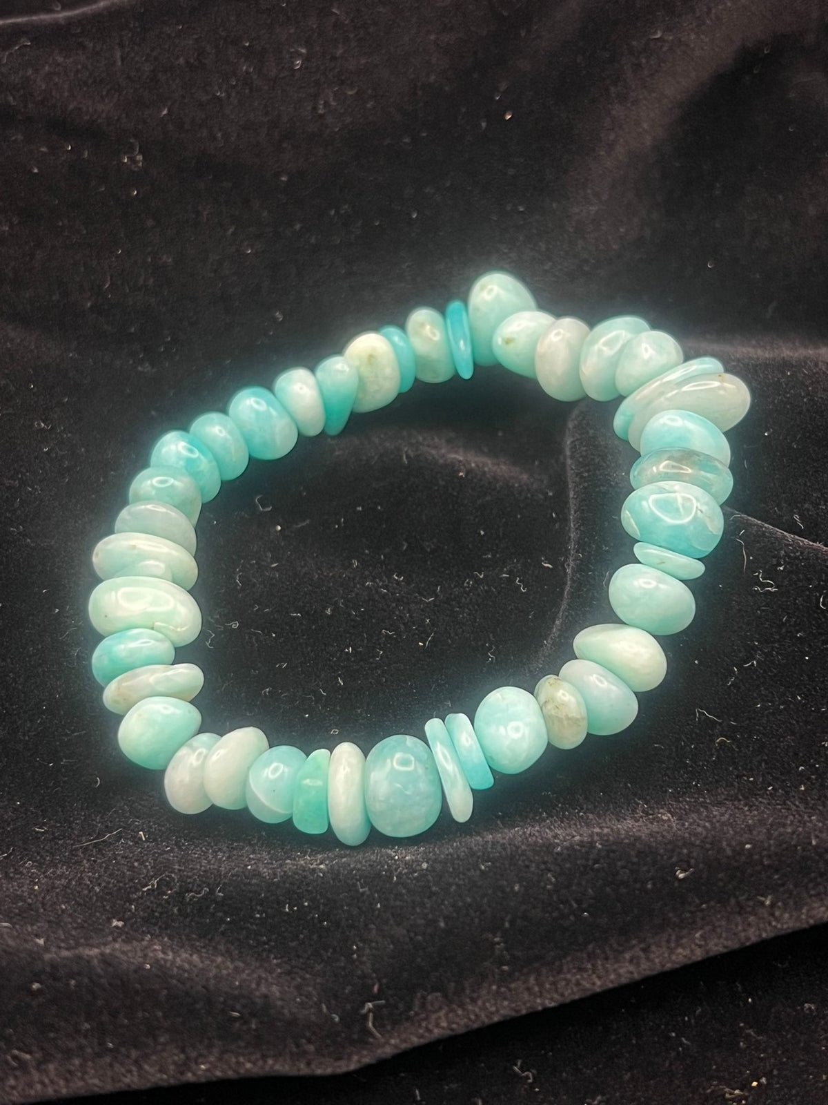 Amazonit Armband (Splitter) – Seelenruhe, Herzensausdruck und emotionale Balance