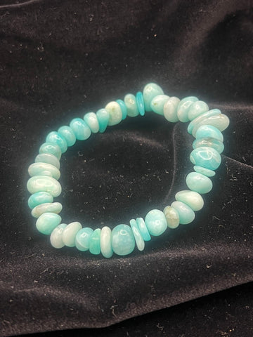 Amazonit Armband (Splitter) – Seelenruhe, Herzensausdruck und emotionale Balance